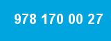 978 170 00 27